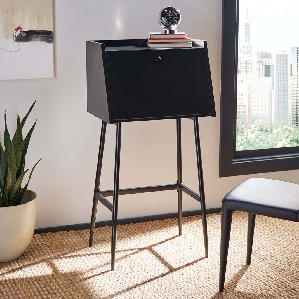 Safavieh Xander Modern Secretary Desk - Black