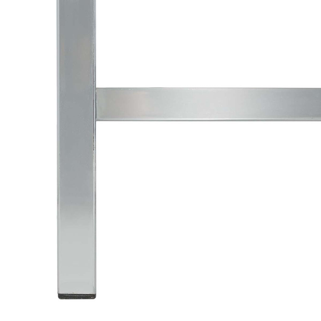 Safavieh Hayden 3 Shelf Standing Desk - White/Chrome
