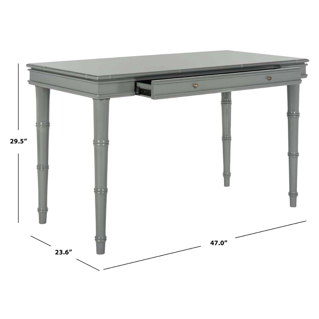 Safavieh Noely Modern Coastal Writing Desk - Grey