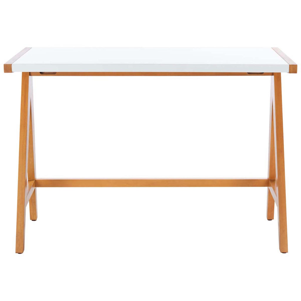 Safavieh Ripley Desk  - Oak / White