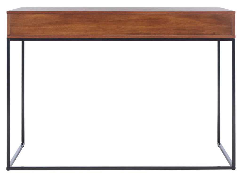 Safavieh Alric Desk - Walnut / Black