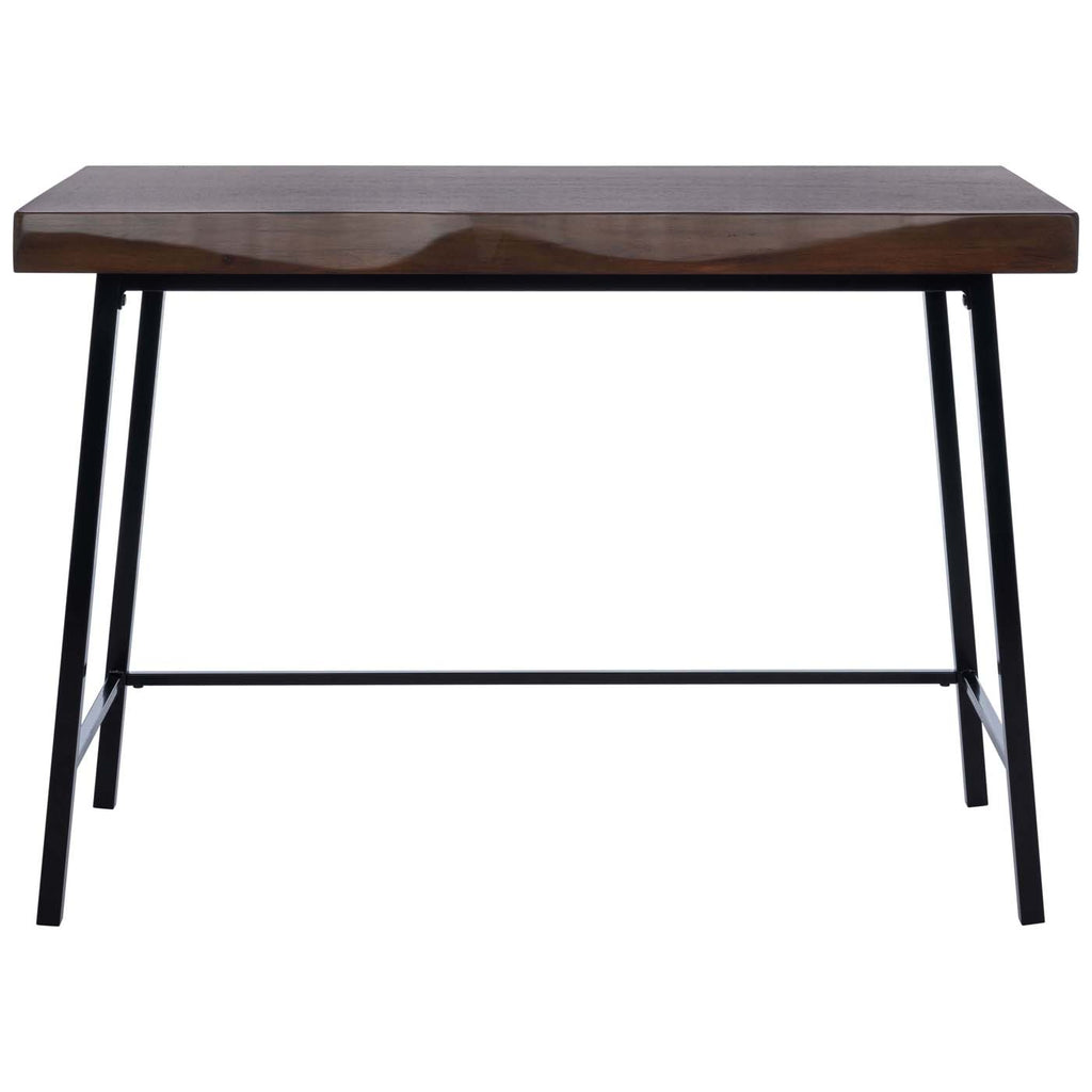 Safavieh Bernhart Desk - Walnut / Black