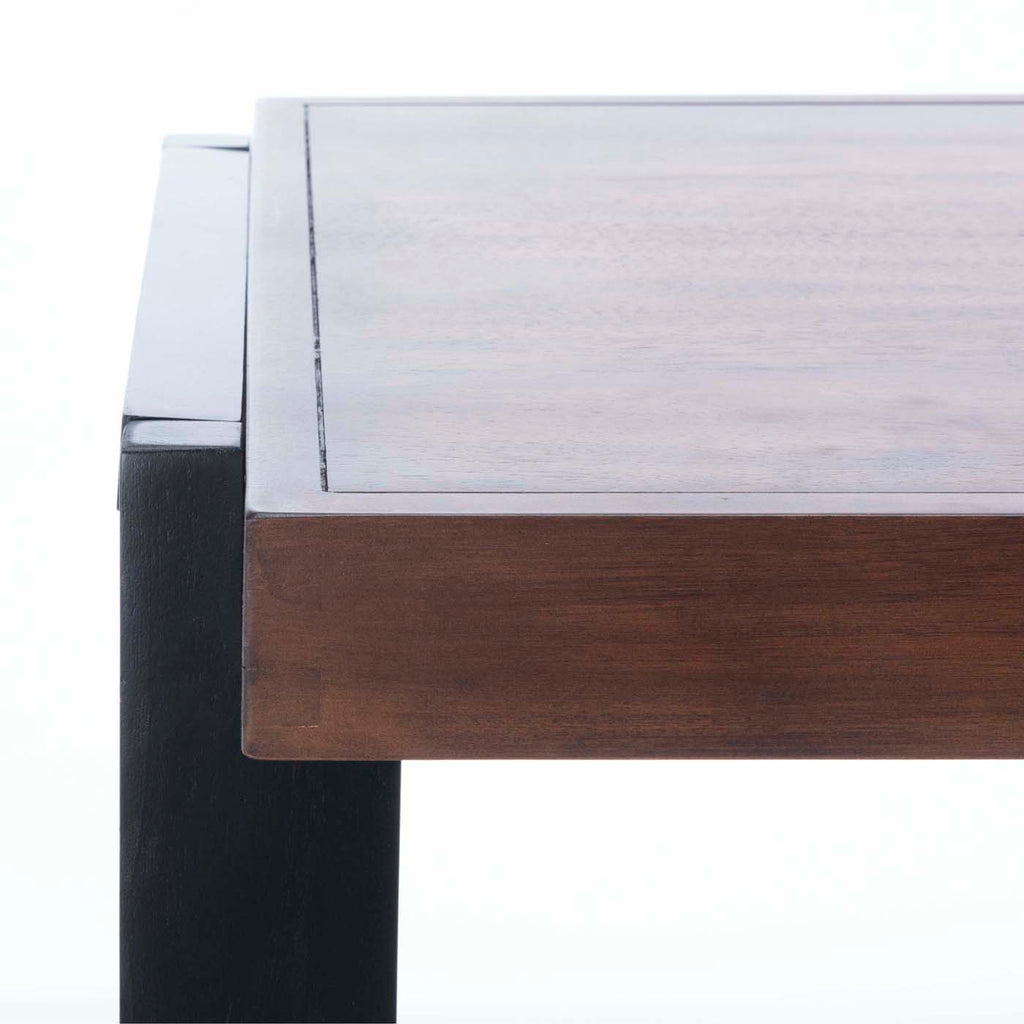 Safavieh Dennings Desk - Walnut / Black