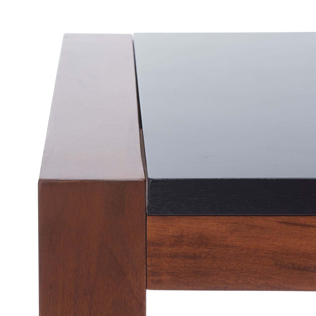Safavieh Halleck Desk - Black / Brown