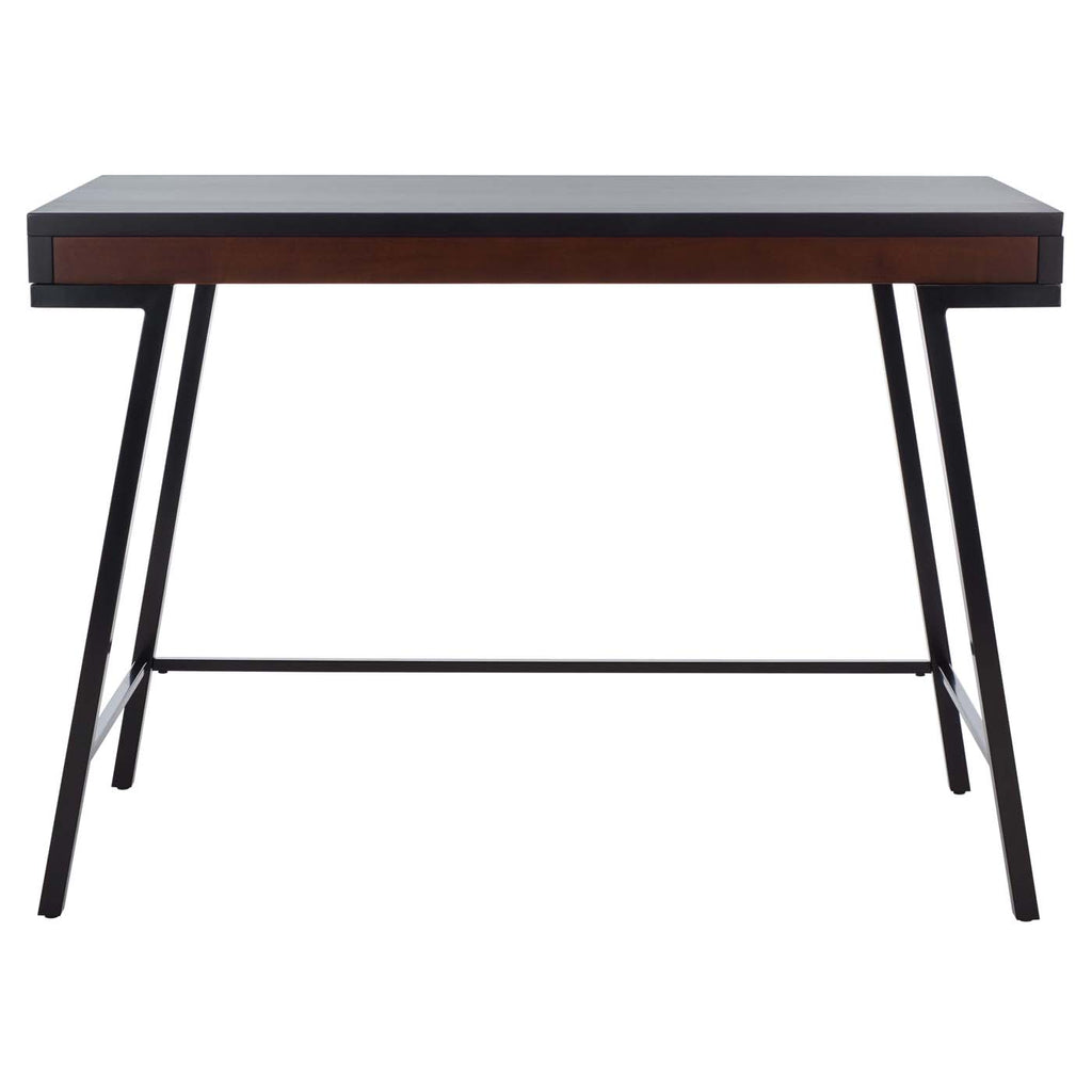 Safavieh Laponte Desk - Black / Walnut