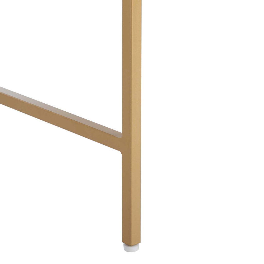 Safavieh Cass Desk - White / Gold