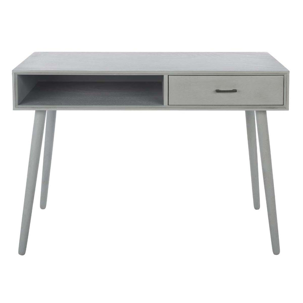 Safavieh Remy 1 Drawer Writing  Desk -Distressed Grey