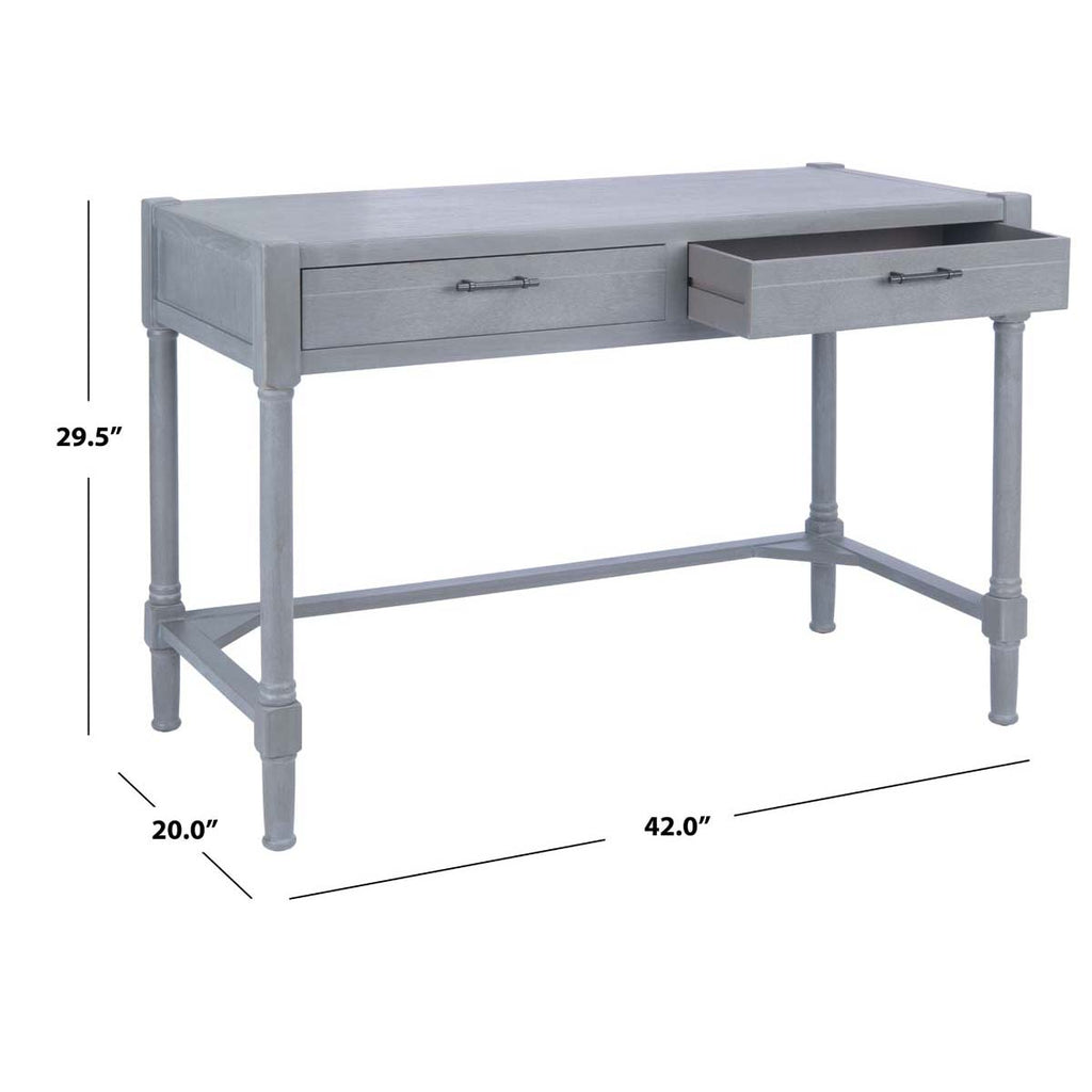 Safavieh Filbert Writing Desk-White Washed Grey