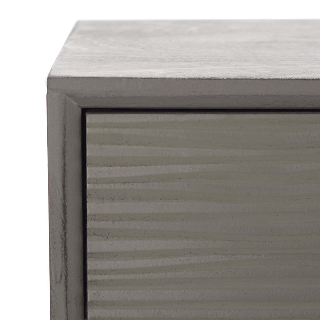 Safavieh Aliyah 2 Drawer Desk - Distressed Grey