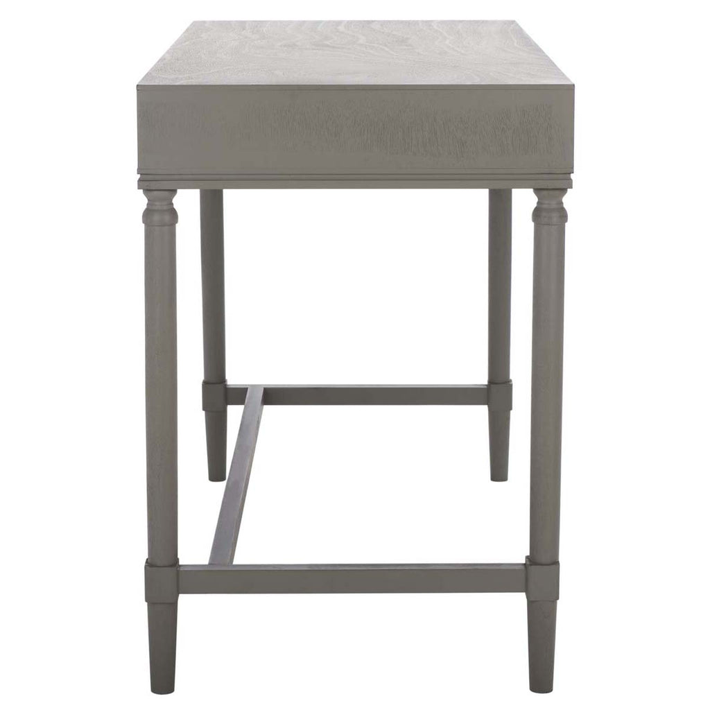 Safavieh Aliyah 2 Drawer Desk - Distressed Grey