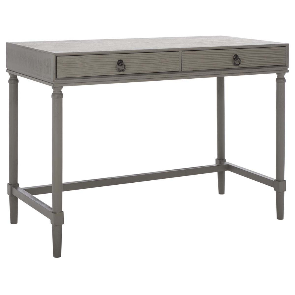 Safavieh Aliyah 2 Drawer Desk - Distressed Grey