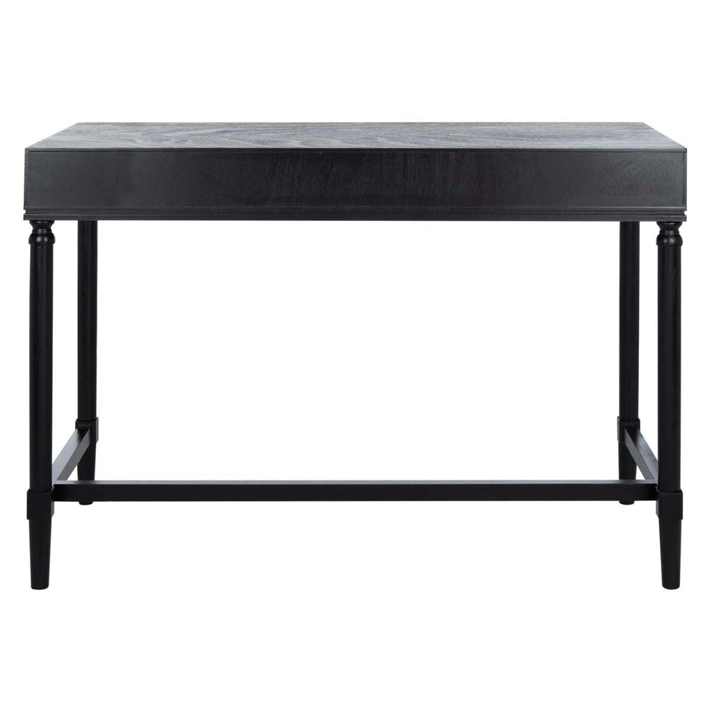 Safavieh Takita 2 Drawer 2 Tone Desk - Black / Natural