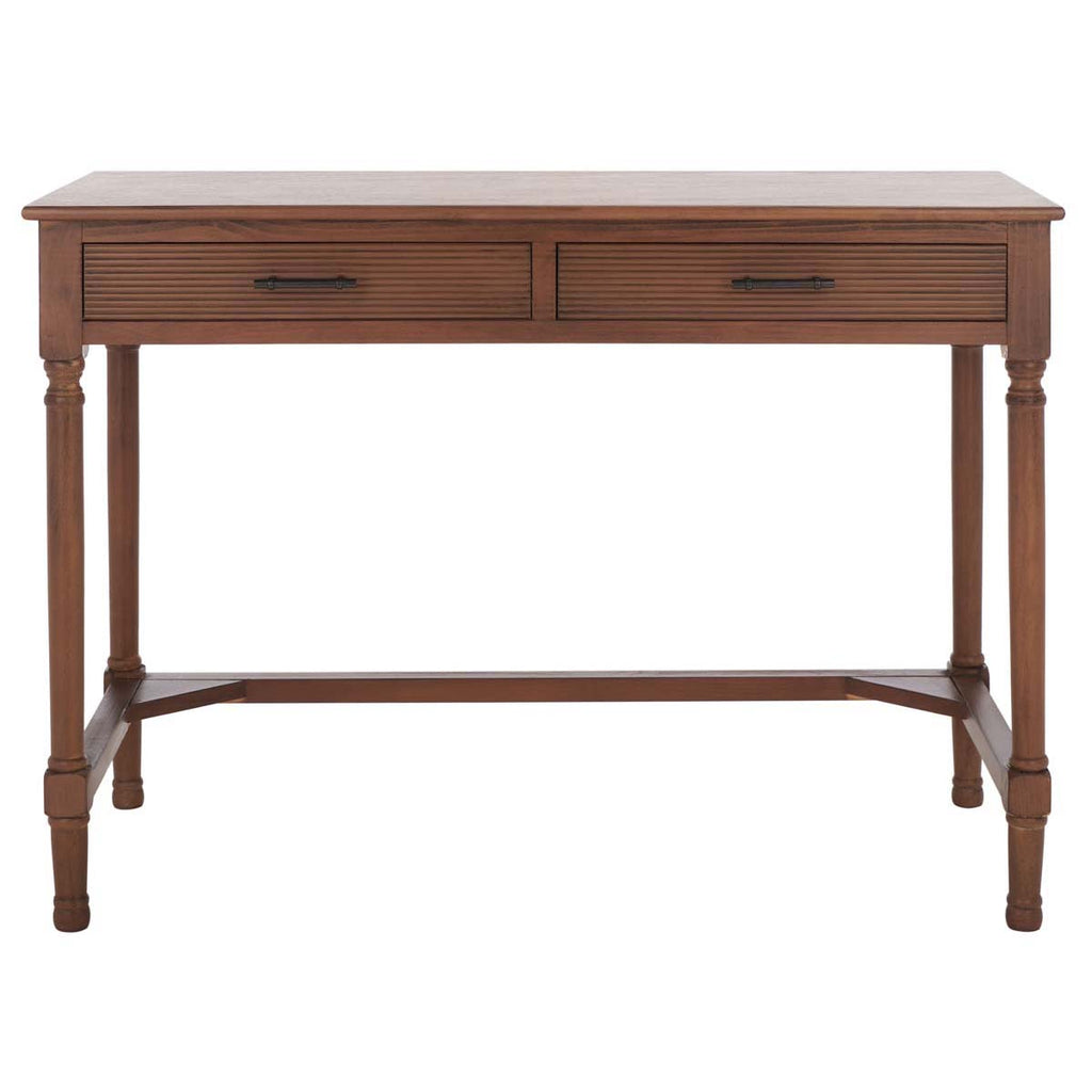 Safavieh Layce 2 Drawer Desk - Brown