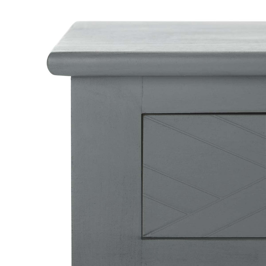 Safavieh Mckinlee 2 Drawer Desk - Distressed Grey