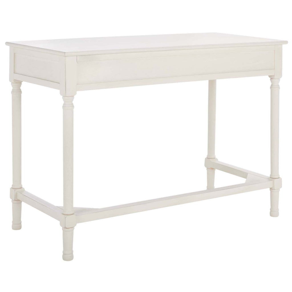 Safavieh Ryleigh 2 Drawer Desk - Distrssed White