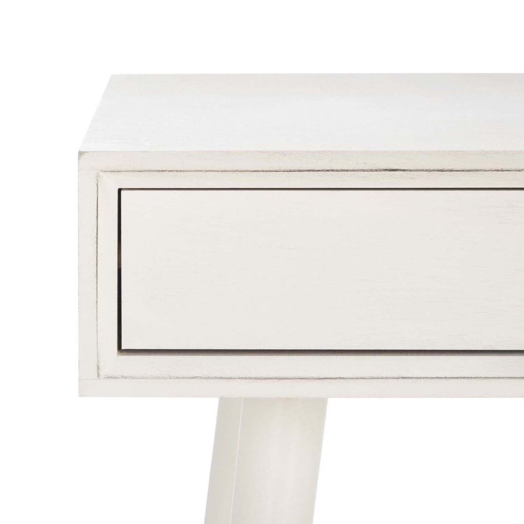 Safavieh O'Dwyer 2 Drawer Desk - Distrssed White