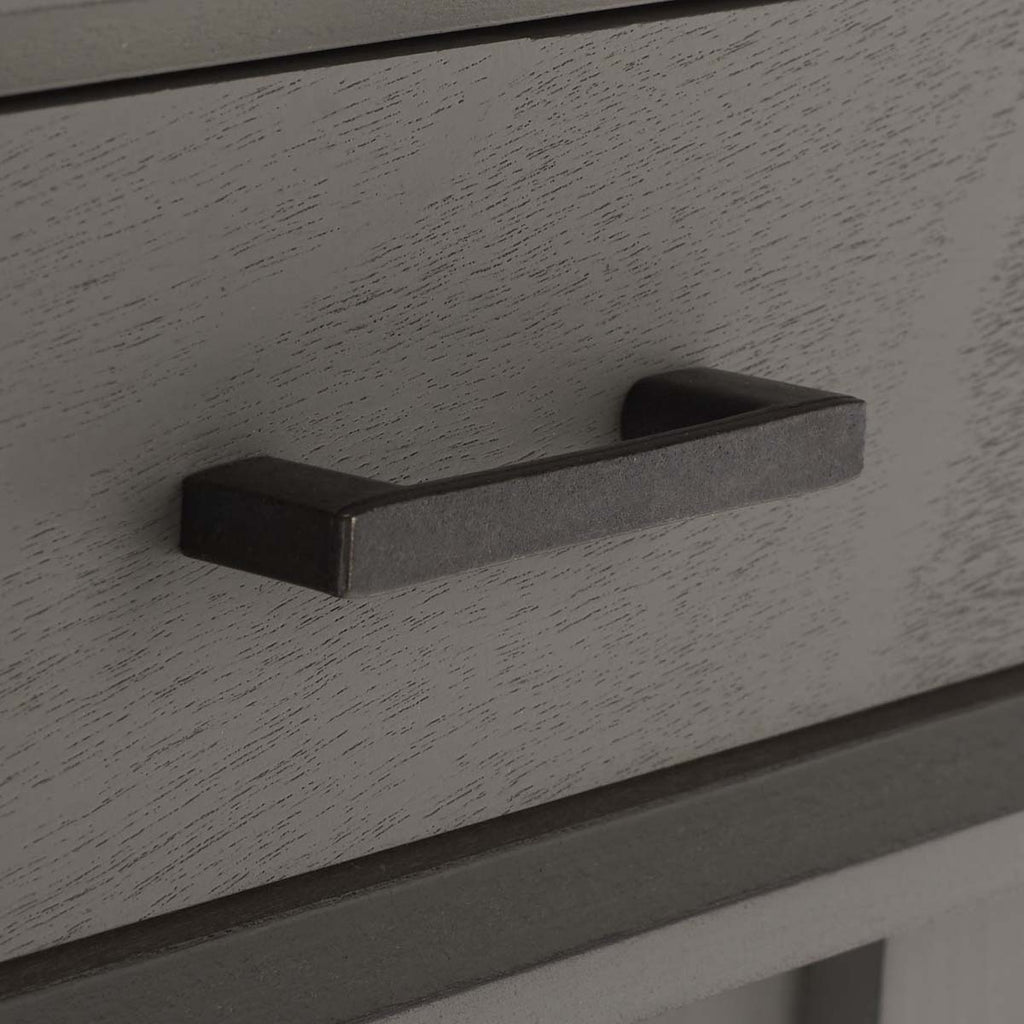 Safavieh Hawthorn 3 Drawer Desk - Distressed Grey