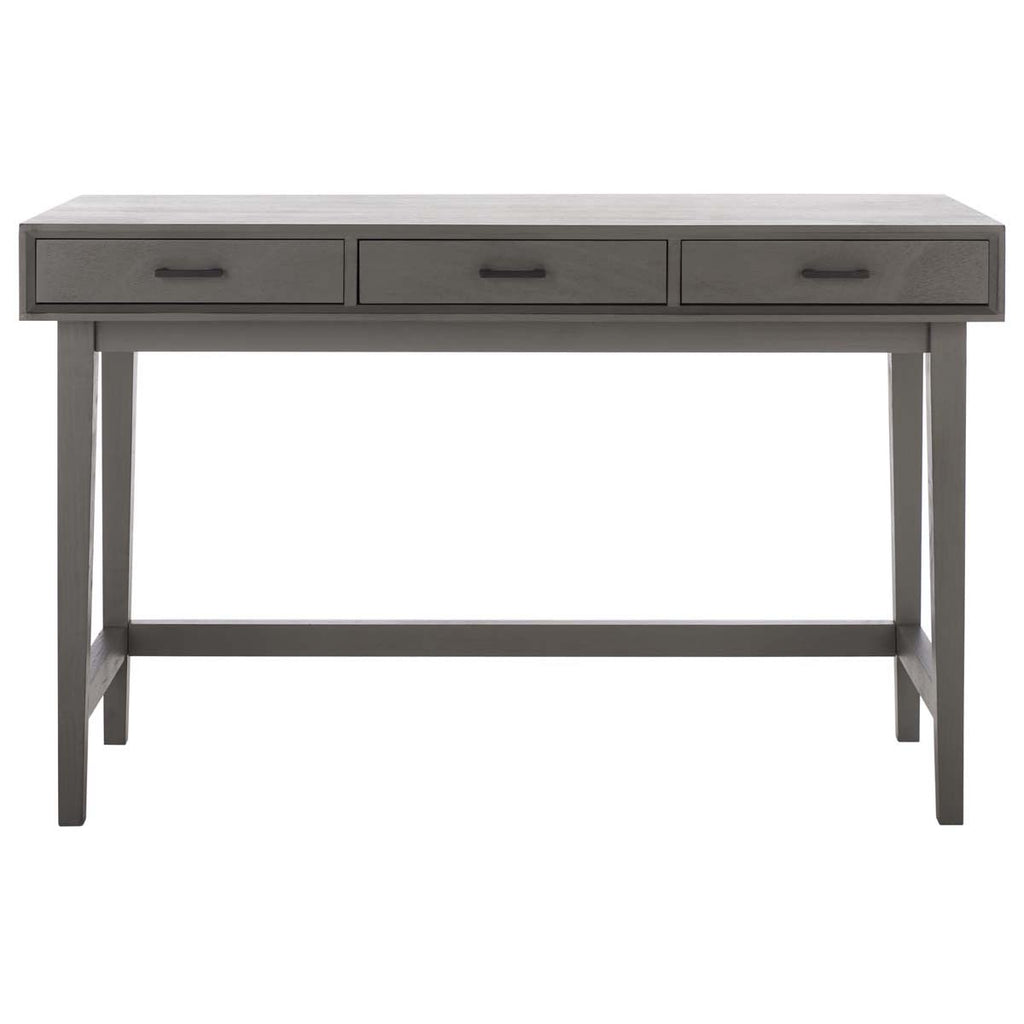 Safavieh Hawthorn 3 Drawer Desk - Distressed Grey