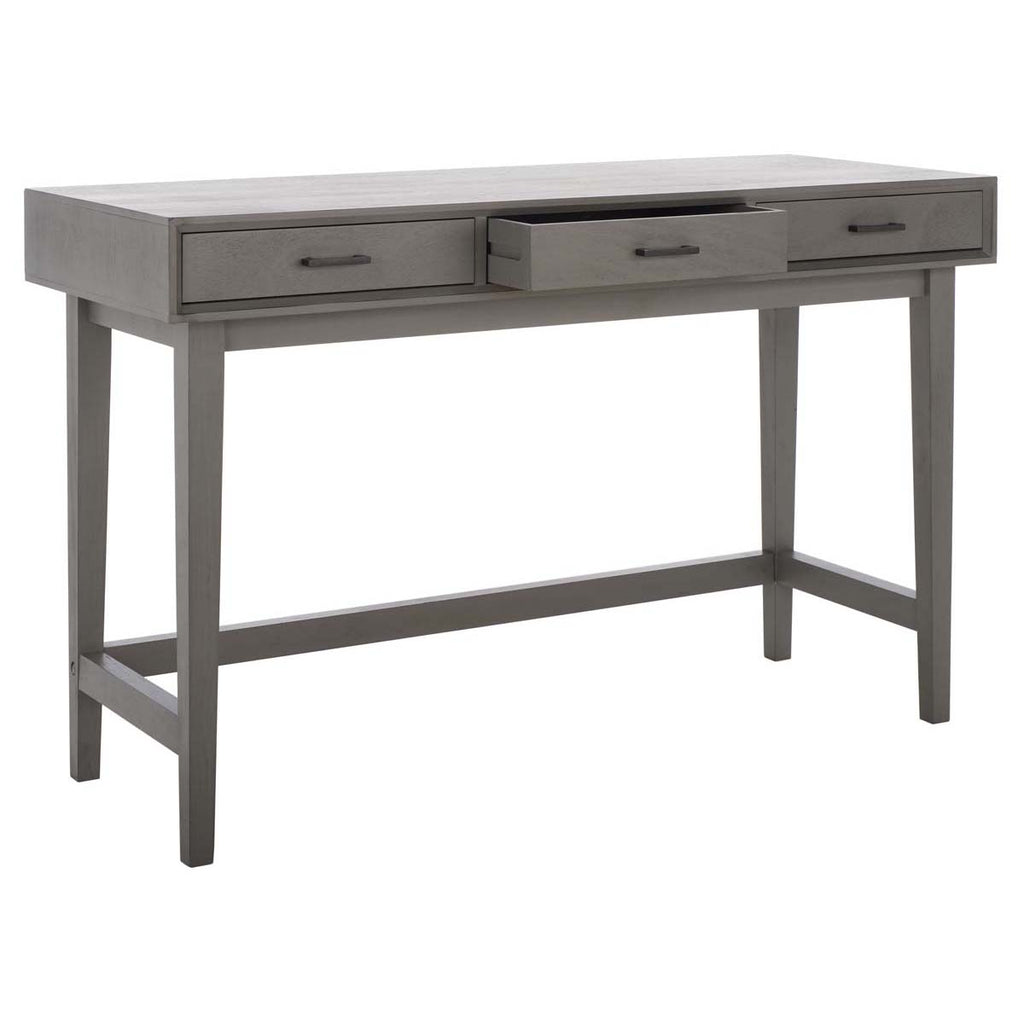 Safavieh Hawthorn 3 Drawer Desk - Distressed Grey