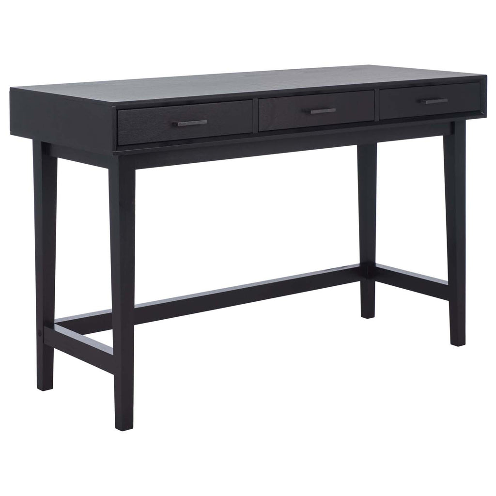 Safavieh Hawthorn 3 Drawer Desk - Black