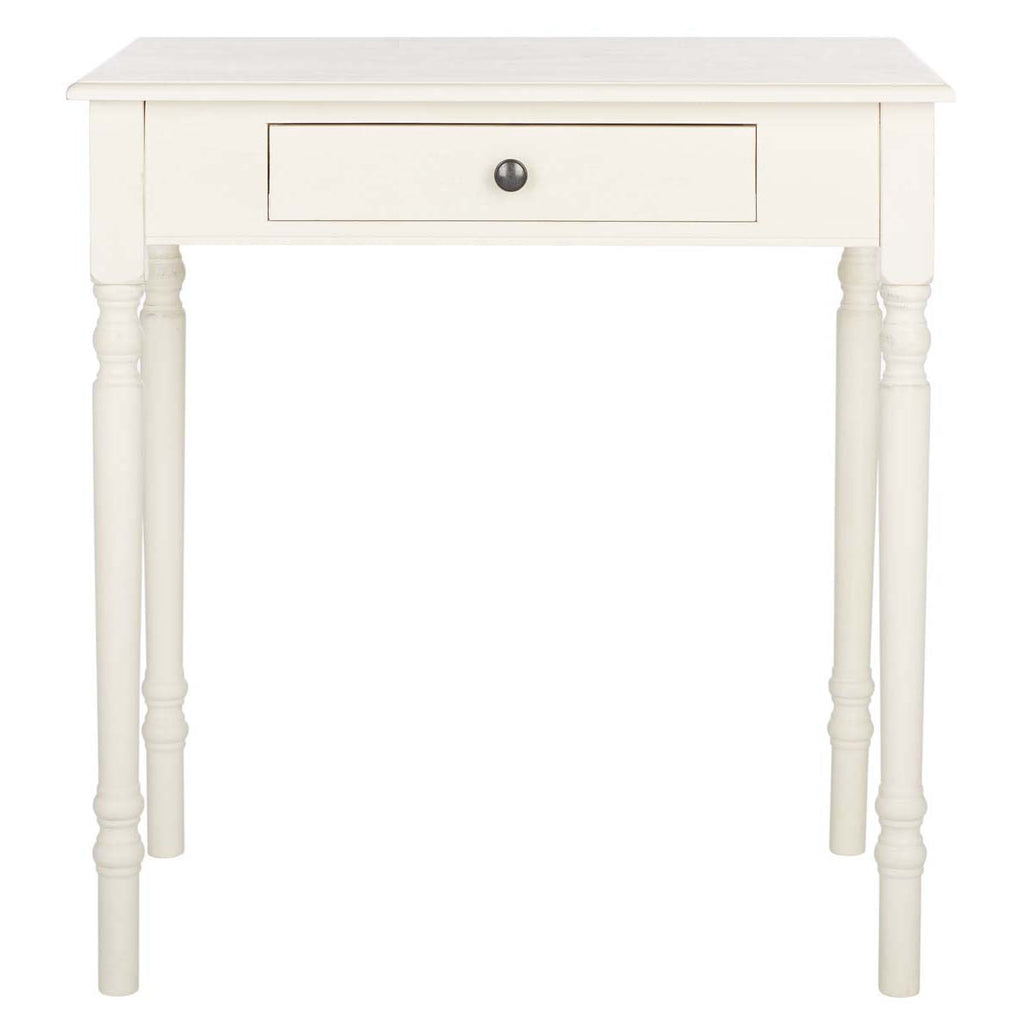 Safavieh Arina 1 Drawer Desk - Distrssed White