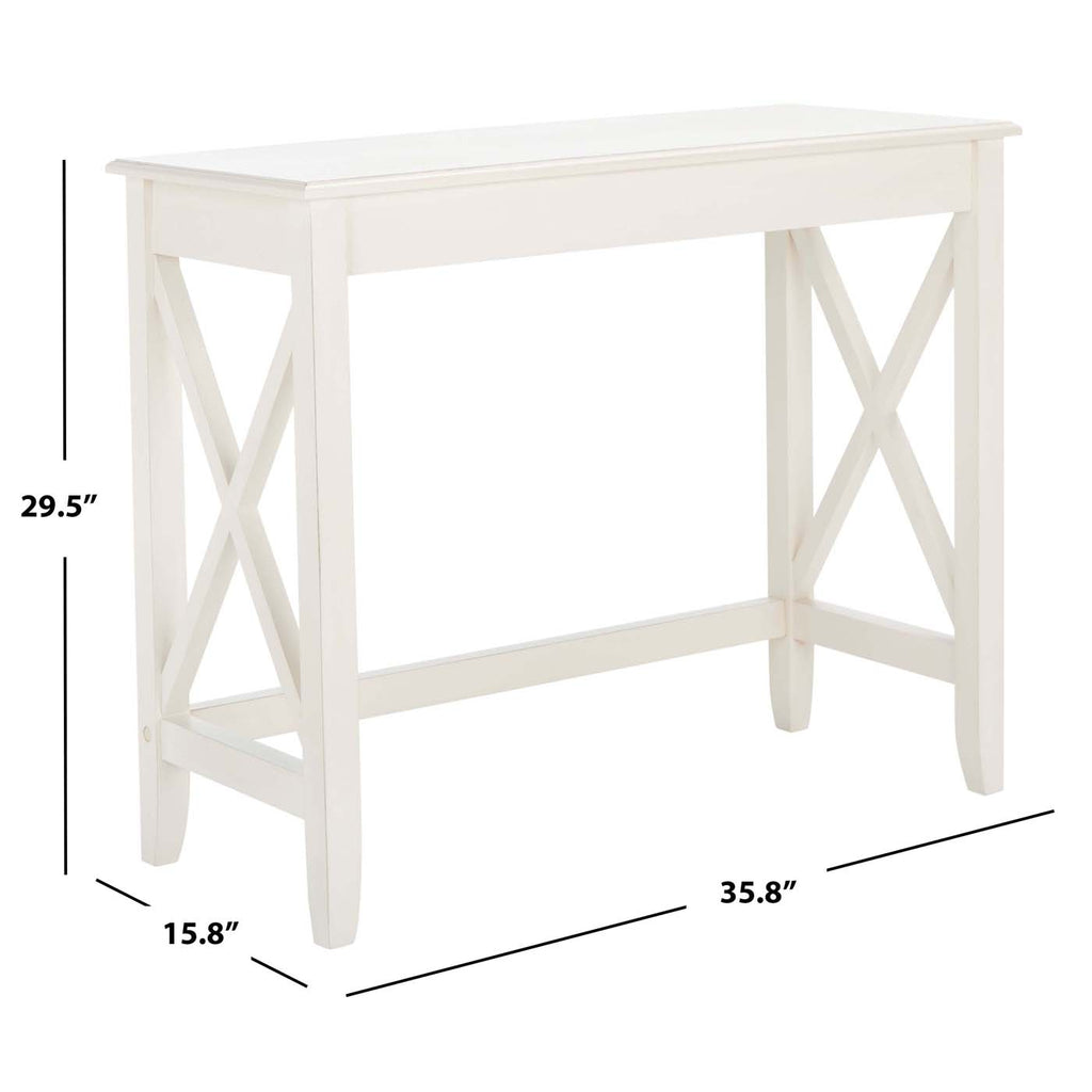 Safavieh Kaytee Desk - Distrssed White