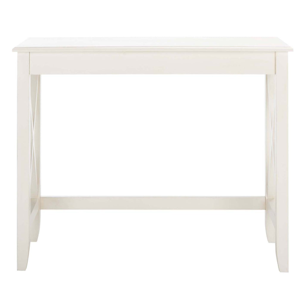 Safavieh Kaytee Desk - Distrssed White