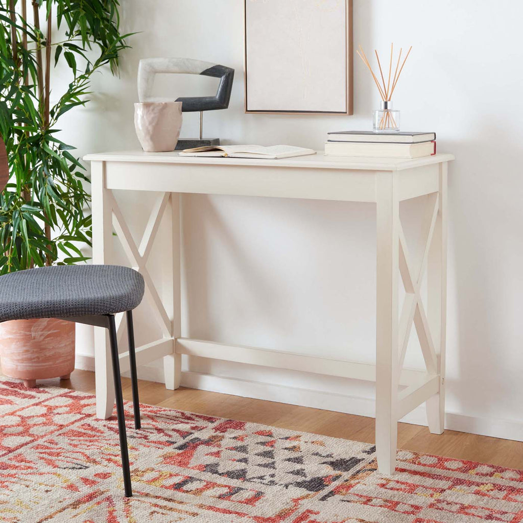 Safavieh Kaytee Desk - Distrssed White