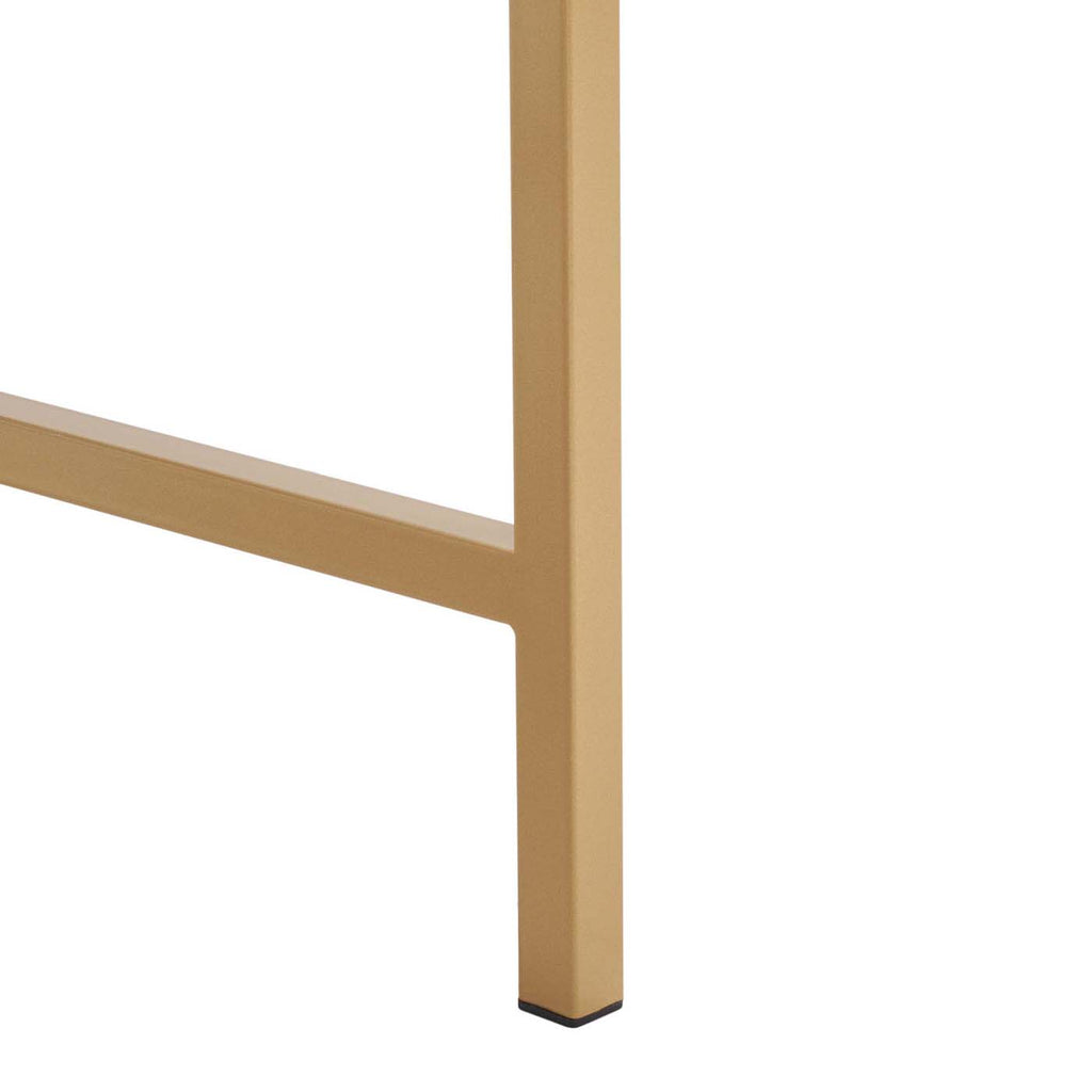 Safavieh Viv Glossy Wooden Desk - Black / Gold