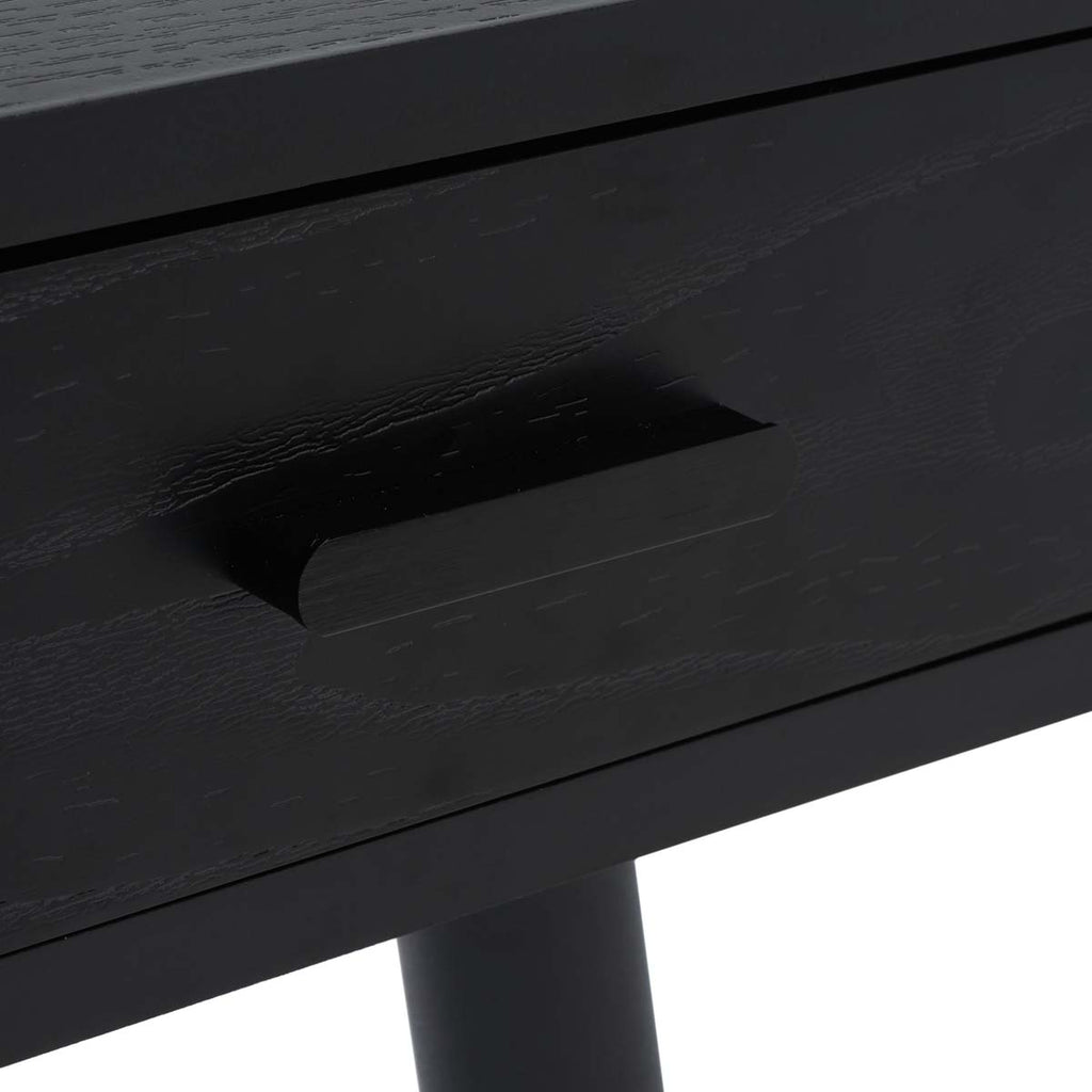 Safavieh Kerrigan 1 Drawer Wood Desk - Black