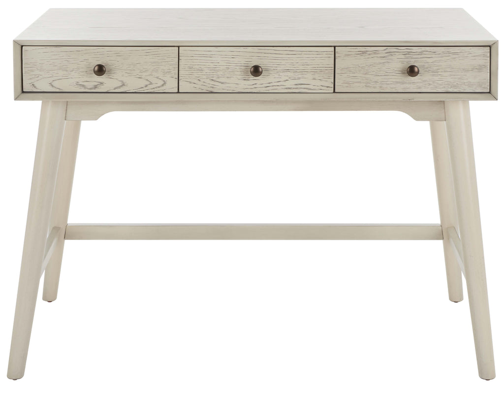 Safavieh Scully 3 Drawer Desk - White Wash