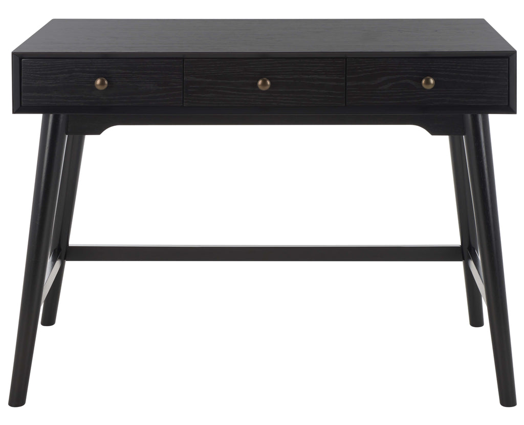 Safavieh Scully 3 Drawer Desk - Black