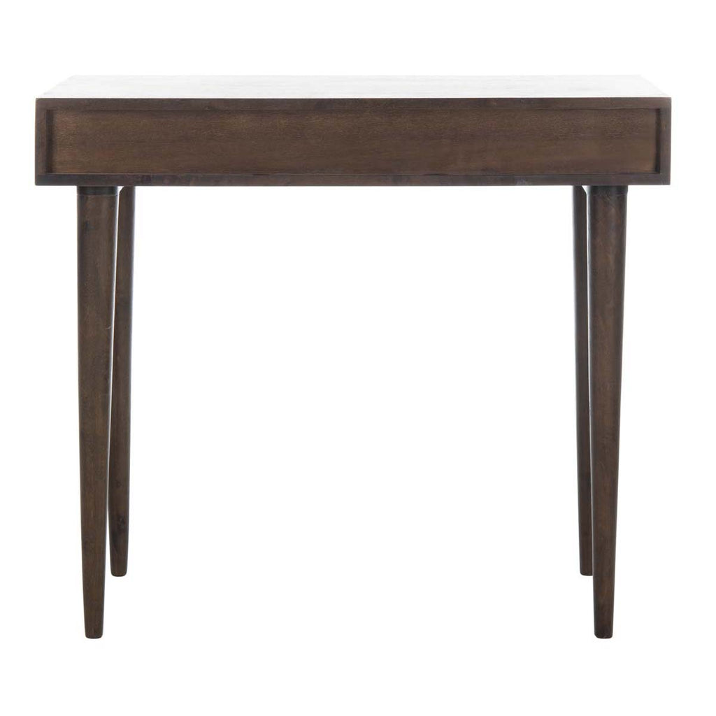 Safavieh Zinnia Desk - Walnut/Mango Wood