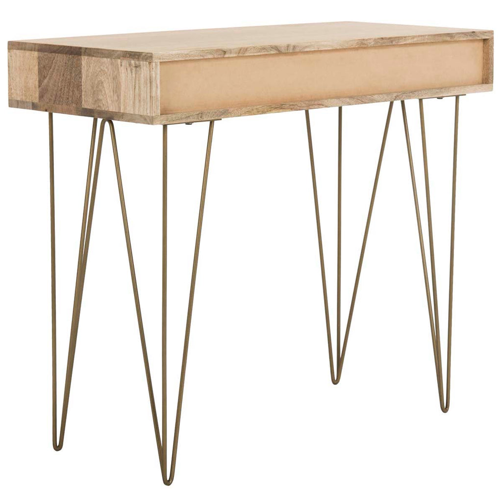 Safavieh Marigold Desk - Natural/Mango Wood