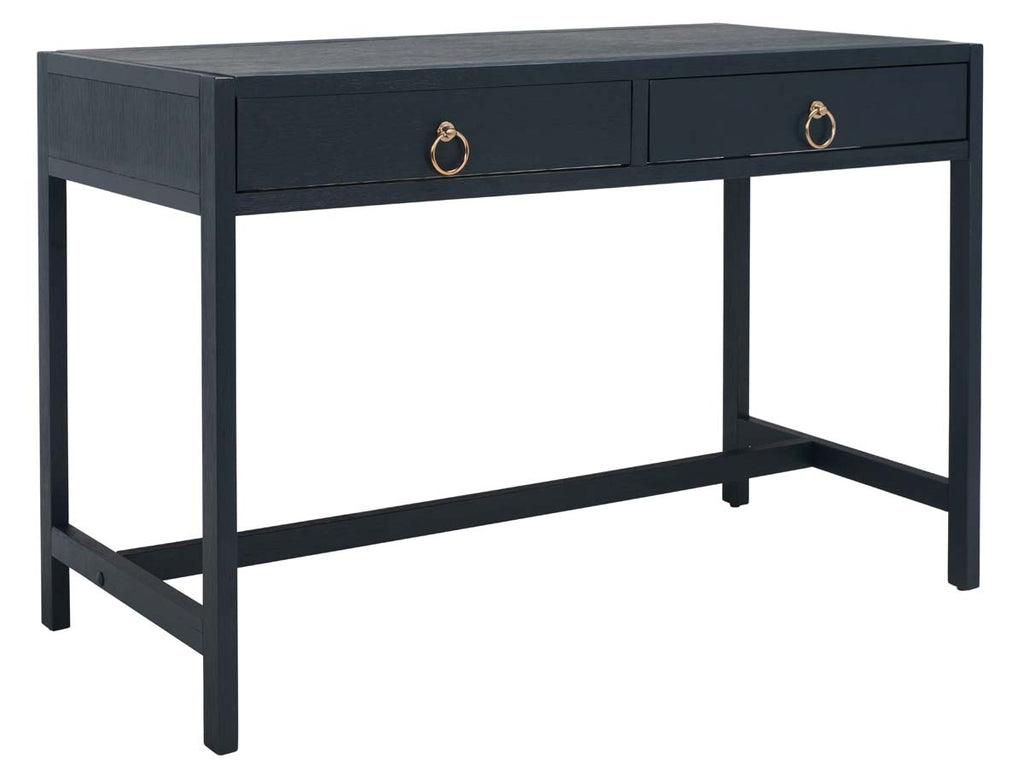 Safavieh Esther 2 Drawer Desk - Navy