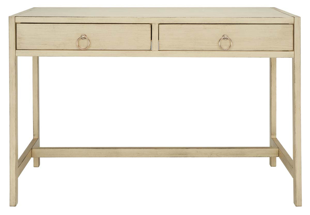 Safavieh Esther 2 Drawer Desk - Antique White