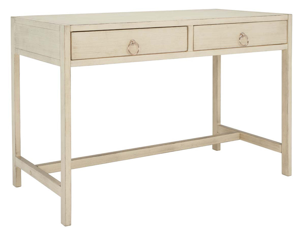 Safavieh Esther 2 Drawer Desk - Antique White