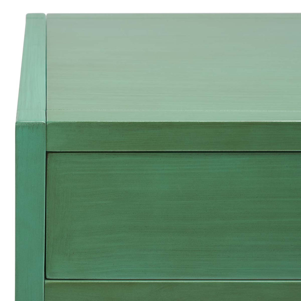 Safavieh Esther 2 Drawer Desk - Turquoise