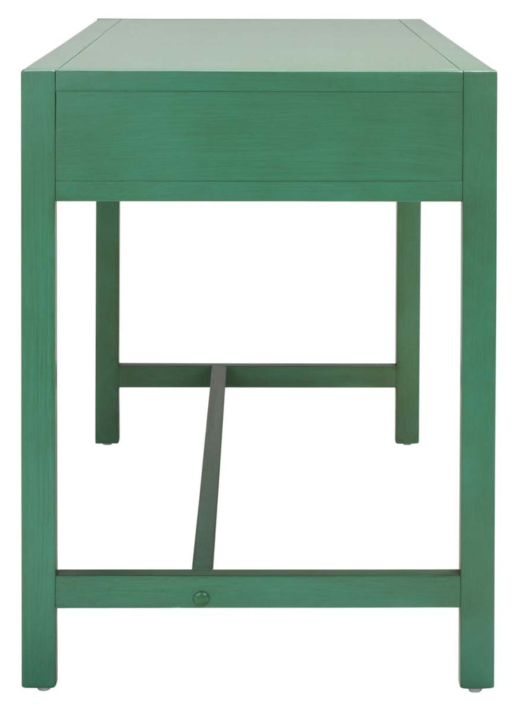 Safavieh Esther 2 Drawer Desk - Turquoise