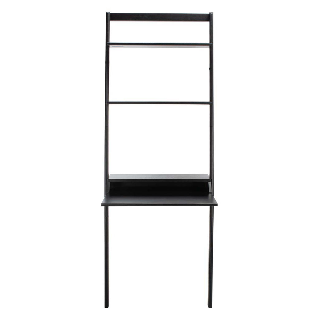 Safavieh Pamella 2 Shelf Leaning Desk - Black