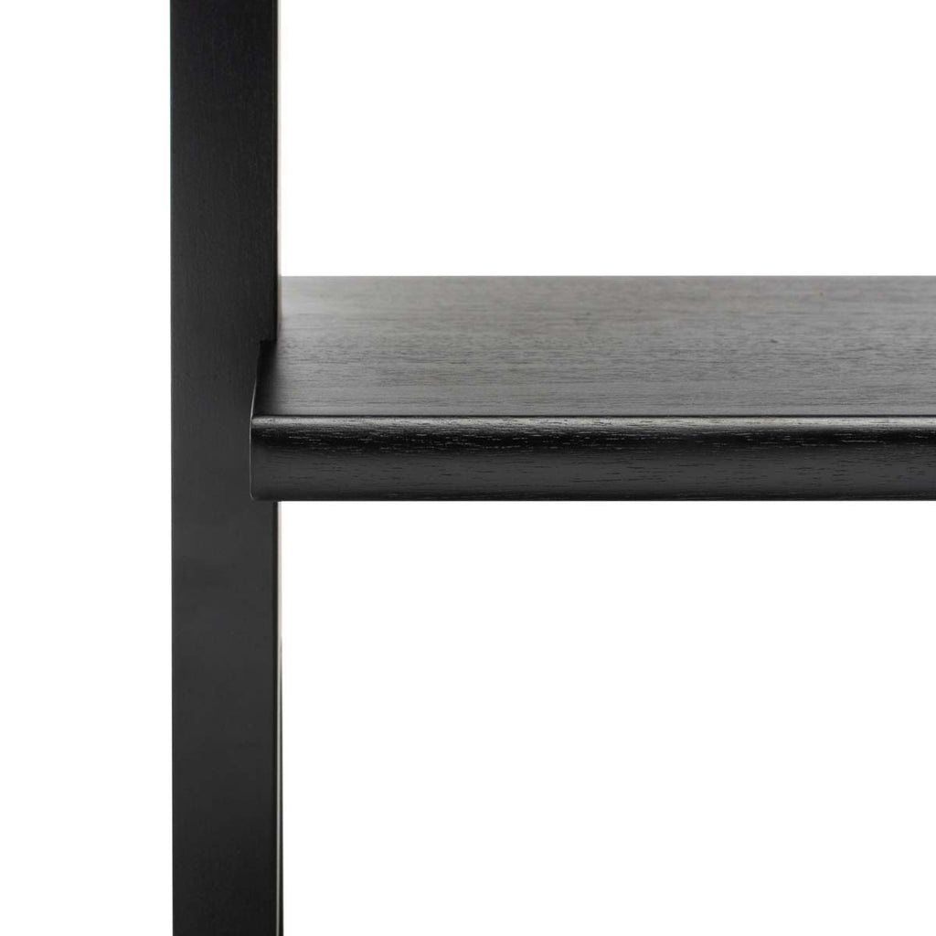 Safavieh Kamy 2 Shelf Leaning Desk - Black