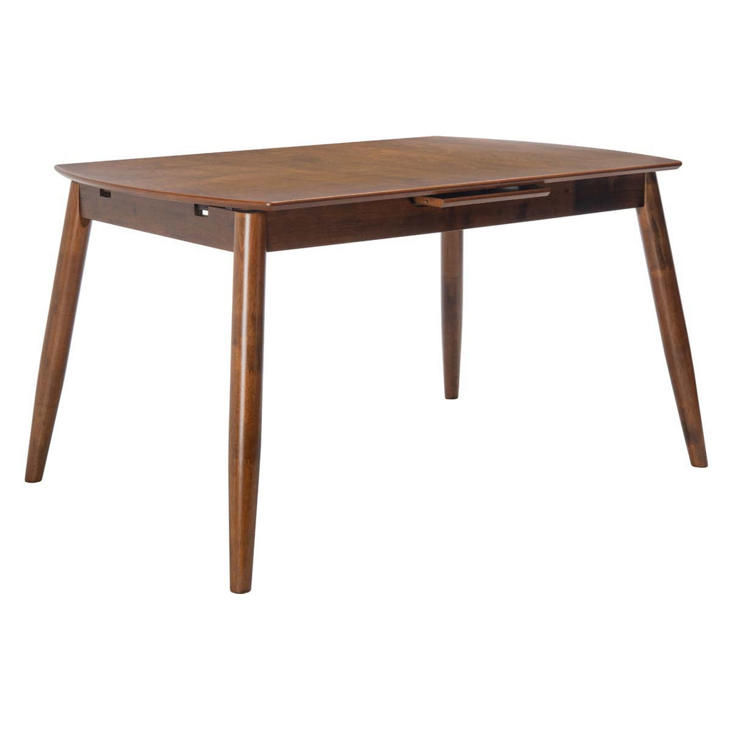 Safavieh Kyoga Auto Mechanism Extension Dining Table - Walnut