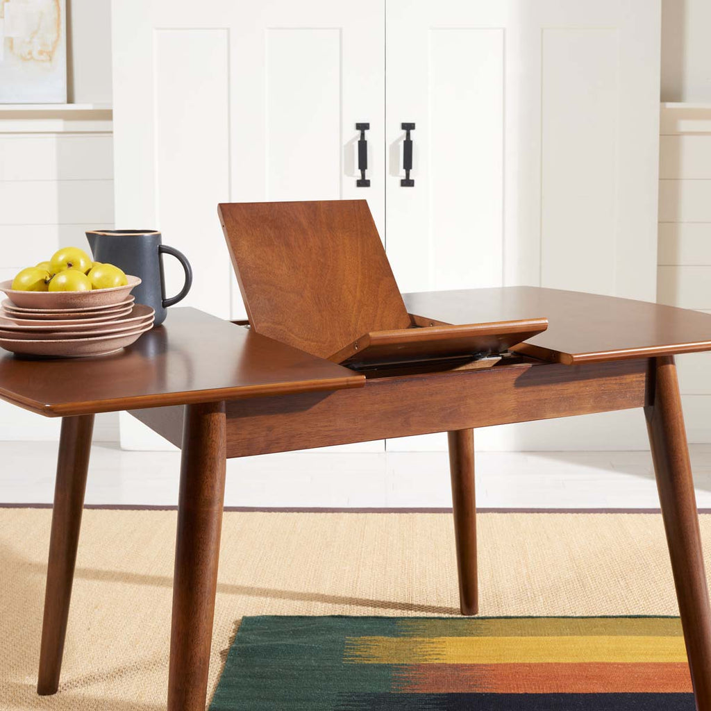 Safavieh Varda Manual Extension Dining Table - Walnut