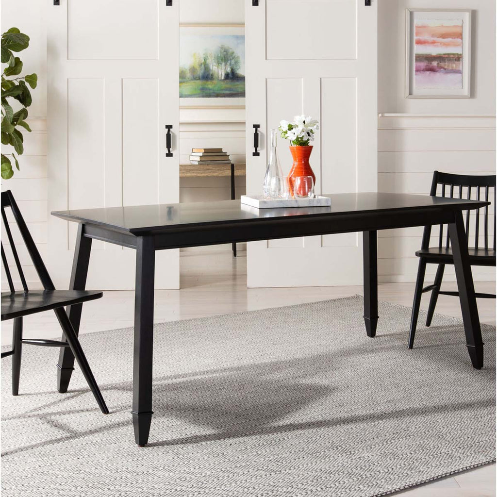 Safavieh Brayson Rectangle Dining Table - Black