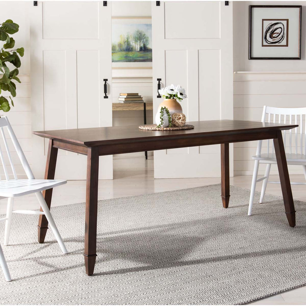 Safavieh Brayson Rectangle Dining Table - Walnut