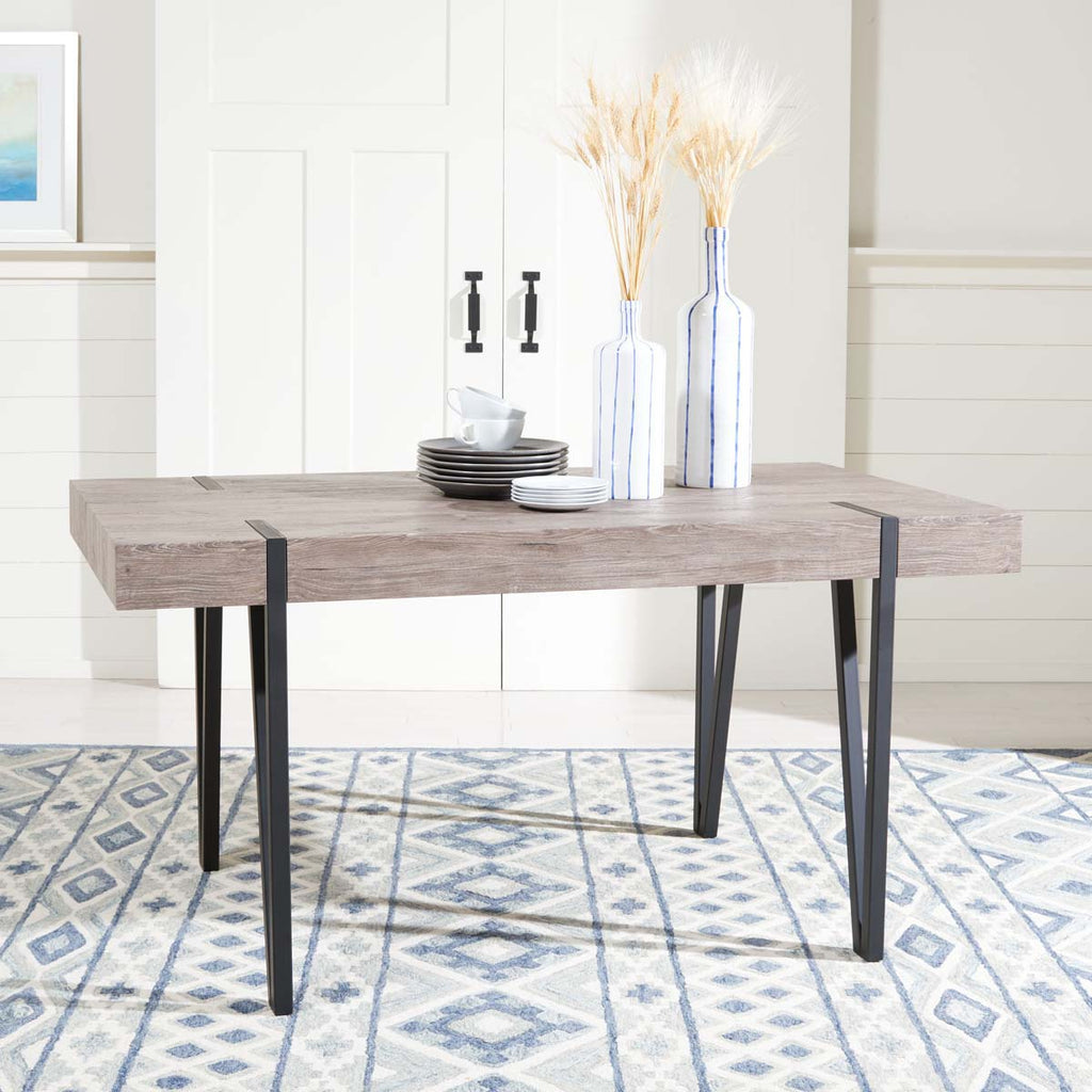 Safavieh Alyssa Dining Table - Grey Oak