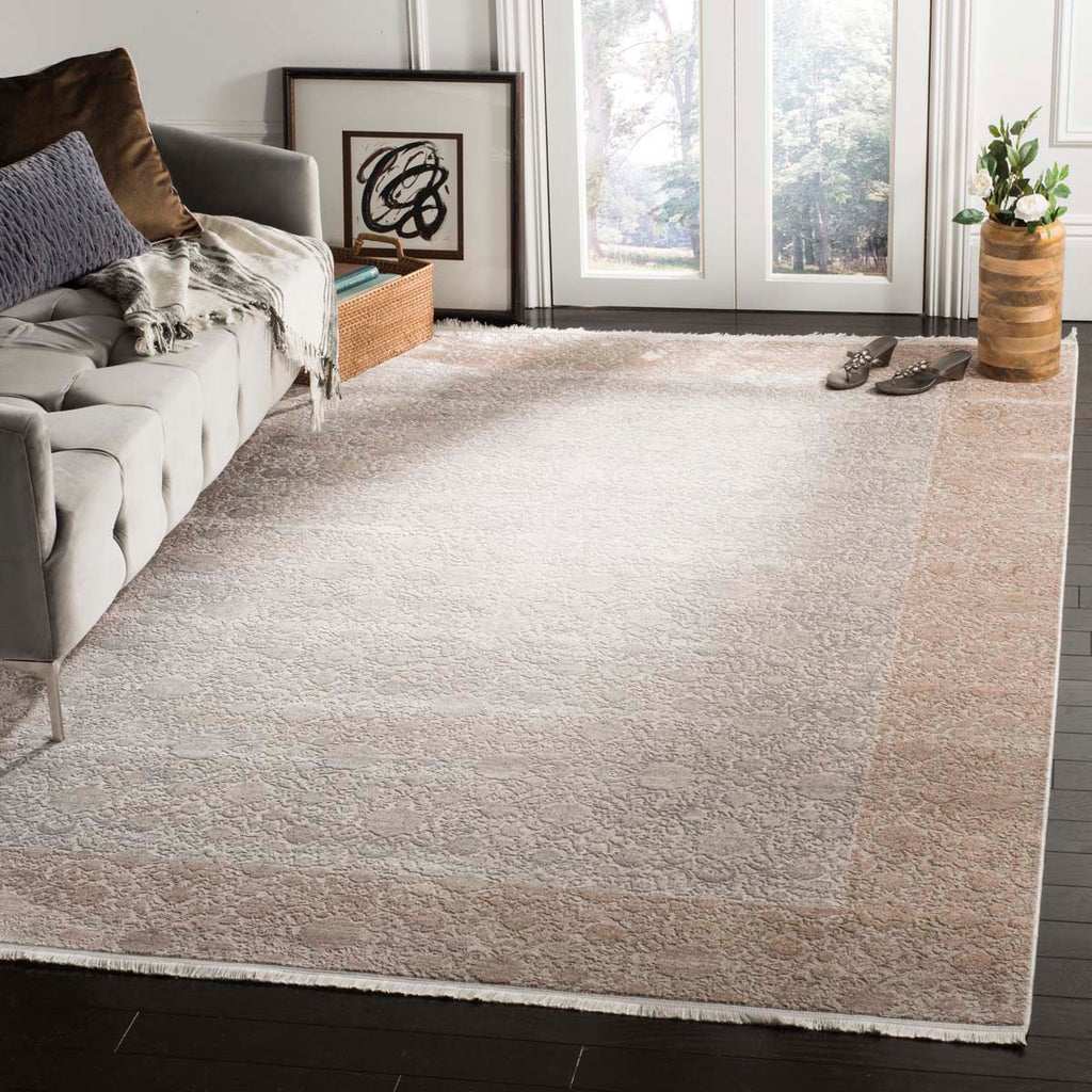 Safavieh Eclipse 100 Rug Collection ECL177B - Beige / Light Grey