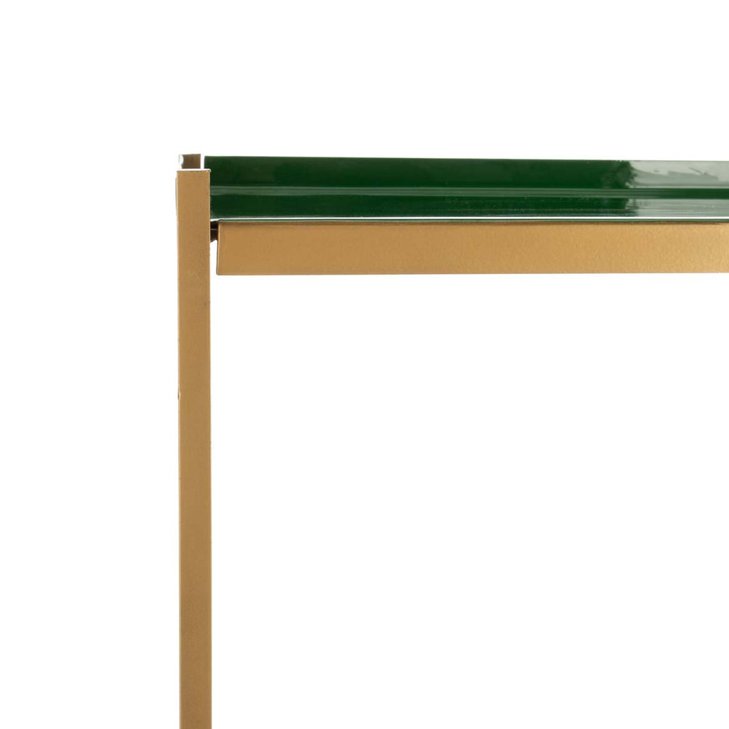 Safavieh Justine 5 Tier Etagere - Green/Brass