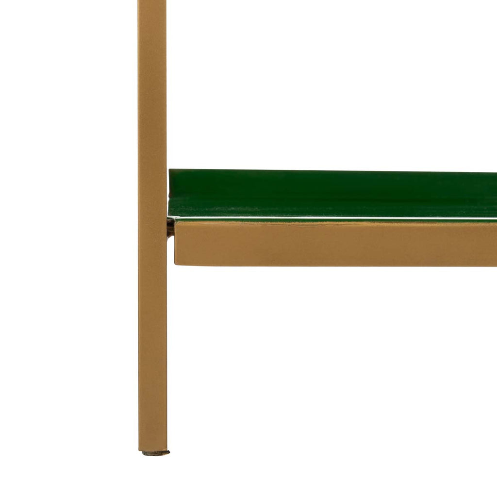 Safavieh Justine 5 Tier Etagere - Green/Brass