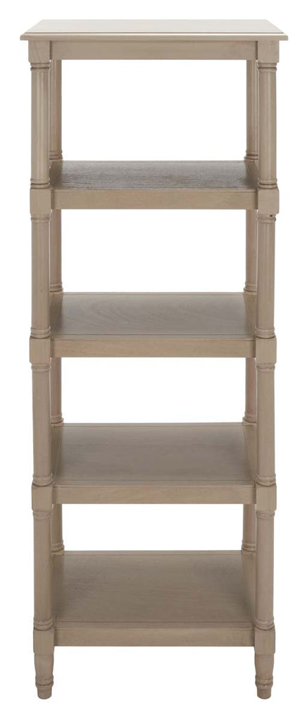 Safavieh Cassie 5 Shelf Bookcase - Greige